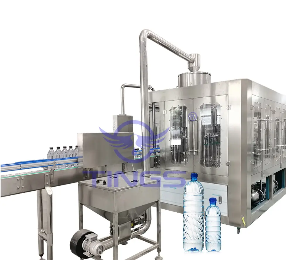 Turnkey project full automatic complete bottle pure and mineral water production filling line for sale