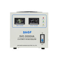 Stabilisateur de tension automatique numérique sans contact 3000W 5000W AC 110V 200V 230V en cuivre avec affichage numérique pour usage domestique intelligent