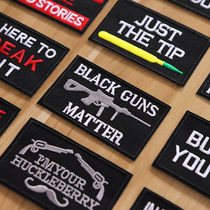 Golf Foxtrot <strong>Yankee</strong> Funny Tactical Embroidery Iron on Badges Morale <strong>Patches</strong> - Product Image 4