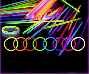 Yy207 Suministros de Decoración con Barras Luminosas, Collares de Neón para Fiestas y Pulseras Luminosas con Conector - Product Image 4