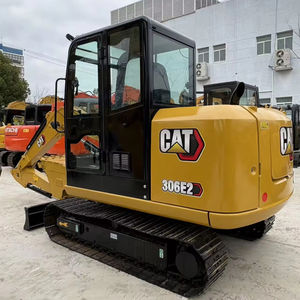 Mini-excavatrice CAT 306E2 d'occasion, d'origine japonaise, certifiée CE, prix direct usine, avec boîte de vitesses, pompe, moteur et roulement, à vendre - Product Image 1