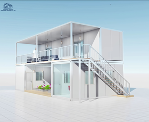 Casa Contenedor Prefabricada de Alta Resistencia ZN, Campamento Modular Portátil, Dormitorio para Personal de Campo Petrolero - Product Image 2