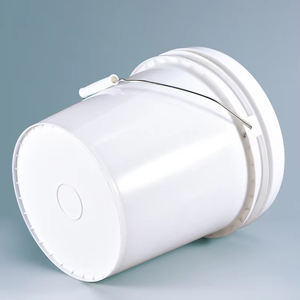 Balde de Plástico Redondo Personalizável de 500ml, 1L, 2L, 3L para Parque Aquático, Atacado, Grau Alimentício, com Tampas - Product Image 6