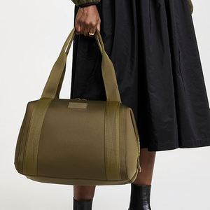 Custom Neoprene Large Capacity Medium Carryall Duffle Bag Durable Waterproof Zip Hand Travel Sport Luggage Weekender Foldable - Product Image 1