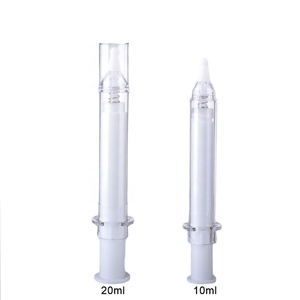 Gros blanc <span class=keywords><strong>clair</strong></span> airless cosmétiques marque privée seringues bouteille 20 <span class=keywords><strong>cc</strong></span> - Product Image 2