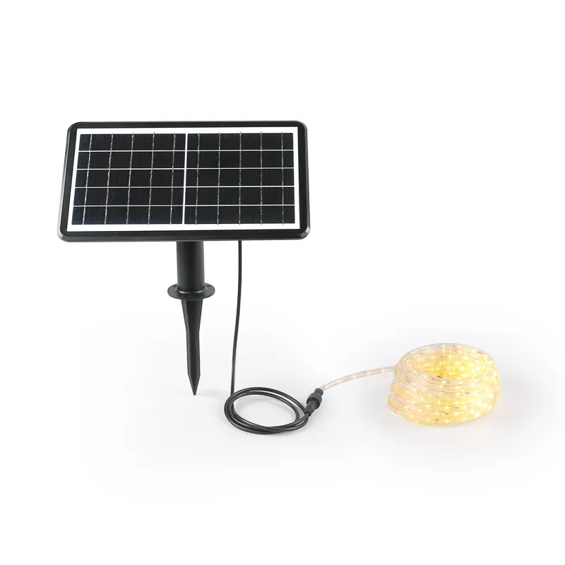 중국 공장 판매자 방수 Ip67 태양열 Led 스트립 조명 태양 전원 장식 풍경 램프