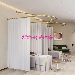 Yicheng beauté usine haute qualité salon rideaux rideaux <span class=keywords><strong>de</strong></span> luxe pour le salon rideaux blancs pour le salon - Product Image 2