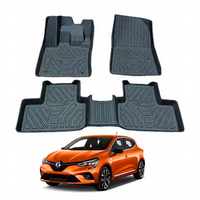Tapis de Sol 3D en TPE de Haute Qualité, Accessoires Intérieurs pour RENAULT DUSTER KWID CLIO SANDERO LOGAN