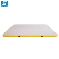 Tapis de ponton d'eau flottant gonflable, Yacht, station pneumatique, à vendre