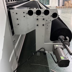 Bảo hành 1 năm Polyester gấp rèm xếp nếp Máy keo cho cửa sổ mù công nghệ động cơ PLC - Product Image 6