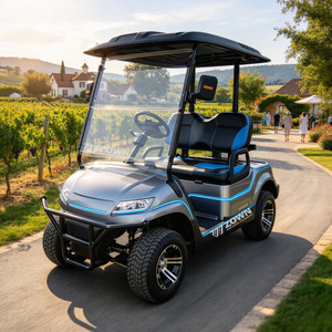 Voiture de golf tout-terrain ZOWN Green Energy 2 places, alimentation au lithium, sans consommation de carburant, pour les activités de loisirs écologiques en plein air - Product Image 1