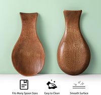 Support à cuillères en bois de rose, support de cuisinière, support en bambou, support pour spatules de cuisine, support à cuillères pour comptoir, style moderne