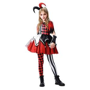 Disfraz de Payaso Espeluznante para Niñas, Halloween 2026, Divertido y Terrorífico, para Representaciones Escénicas, Cosplay, Carnaval, Fiestas - Product Image 3