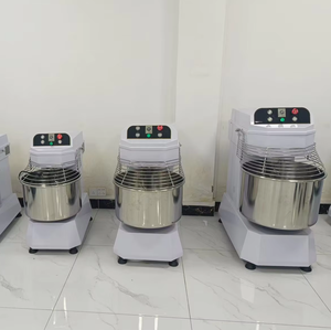 Mélangeur à pâte professionnel en acier inoxydable de qualité alimentaire pour boulangerie et moulin à farine, pour blé et maïs, à deux vitesses avec contrôle numérique - Product Image 3