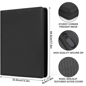 YY Premium 1024 Pocket Trading Card <b>Binder</b> 16 Pocket Side Loading Card Album <b>Folder</b> with Label Design - Product Image 5