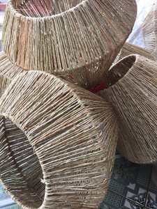 Viet Starlight โคมไฟระย้าหญ้าทะเลเครื่องจักสานแบบโบราณเป็นมิตรต่อสิ่งแวดล้อมทันสมัยโคมไฟแขวนรับประกัน2ปีสำหรับแขวน - Product Image 3