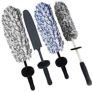 Car Wheel <b>Brush</b> Microfiber 48Cm Long Handle For Tire Cleaning And Household Use - Product Image 3