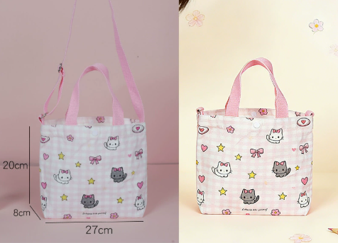 Style chaton rose - [Bandoulière]