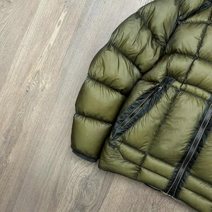 Veste d'hiver matelassée légère en nylon et polyester avec fermeture éclair, capuche chaude, style doudoune pour homme - Product Image 4
