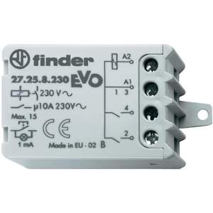 Interruptor Electromagnético Miniatura Finder EVO Relay 27.25.8.230 230V AC 1NO - Product Image 1