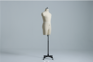 Maniquí simulado de medio cuerpo <span class=keywords><strong>para</strong></span> hombre, Universal soporte cruzado de rueda, forma de vestido de tamaño personalizado - Product Image 3
