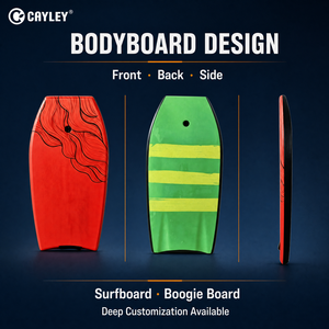 CAYLEY OL-S49 <span class=keywords><strong>Bodyboard</strong></span> Léger avec Laisse de Poignet, Motif Personnalisé, pour Enfants et Adultes, Surf en Mer, Piscine et Plage - Product Image 4