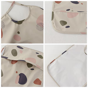 ผ้ากันเปื้อนกันน้ำแบบมีกระเป๋าสำหรับเด็ก,ผ้าขนหนูน้ำลายสำหรับเด็กแรกเกิดเด็กแรกเกิด0-2ปี - Product Image 2