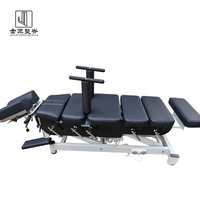 Table de chiropratique électrique réglable moderne 2024 avec décompression pour le dos, idéale pour les hôtels et les salles de sport