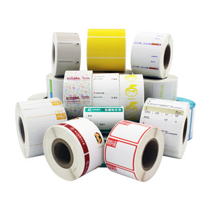 Custom Self-Adhesive <strong>Sticker</strong> Labels Handwriting Writable Thermal <strong>Print</strong> Products <strong>Water</strong> <strong>Proof</strong> Made PP Roll for Promotion Grocery - Product Image 3