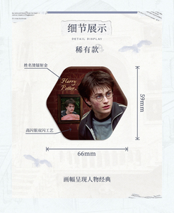 Lot de 16 boîtes en gros XTOPiA <span class=keywords><strong>Harry</strong></span> <span class=keywords><strong>Potter</strong></span> Série Couloir du Temps – Boîte mystère de badges en étain pour collection de jouets et jeu de cartes à collectionner - Product Image 5