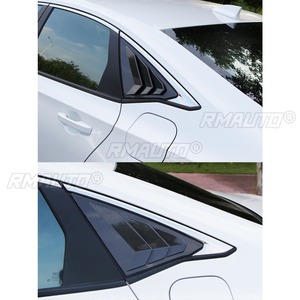 For Honda Civic 11th Generation 2022+ Car Rear Triangle <b>Window</b> Shark Cheek Trim Rear Side <b>Vent</b> <b>Window</b> Trim Cover Modification - Product Image 6