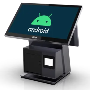 15,6 11,6 "Zoll Touchscreen in einem POS mit QR-Scanner und Drucker android12 RK3588 RK3568