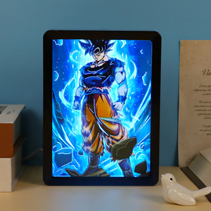Mới lạ Quà Tặng <span class=keywords><strong>Anime</strong></span> đóng khung 3D Giấy cắt khắc đèn RGB <span class=keywords><strong>Anime</strong></span> hình giấy LED hộp đèn <span class=keywords><strong>Anime</strong></span> ánh sáng ban đêm cho trẻ em phòng ngủ - Product Image 2