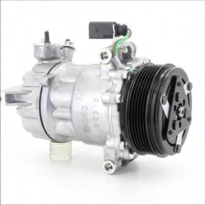 Compresseur de climatisation 6RF820803B 12V 6PK 110mm PAG46 R134a pour VW Polo Santana Jetta Skoda <span class=keywords><strong>Fabia</strong></span> Rapid up Citigo Sanden 6V12 OEM - Product Image 3