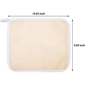 Custom logo Exfoliating Shower Towel <b>Face</b> and Body Wash <b>Cloths</b> Towel Weave Bath <b>Cloth</b> Bath Shower Wash <b>Cloth</b> Skin Smoother Use - Product Image 2