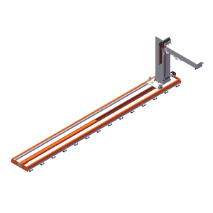 Çin Özelleştirilmiş Robotik Kol, Robot Lineer Hareketi İçin Lineer Kılavuz Rayı Olarak Kullanılan 9 Eksenli Robot Yürüme Ekseni Olarak Endüstriyel Robotik Kol - Product Image 1