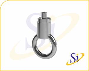 Attache-câble en laiton pour suspension de fils, pour suspendre les lumières, les lustres, les panneaux décoratifs et l'éclairage professionnel - Product Image 2