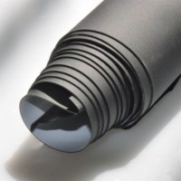 Feuille de film en cuir PU imperméable avec support tissé, motif gaufré, épaisseur 0,2-2,0 mm, un côté brillant, un côté mat, pour sièges de voiture et chaises