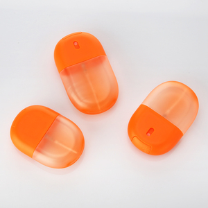 Nouvelle conception <span class=keywords><strong>de</strong></span> flacon pulvérisateur rond rechargeable <span class=keywords><strong>de</strong></span> 30 ml, 40 ml, 50 ml, format carte <span class=keywords><strong>de</strong></span> crédit, pour désinfectant pour les mains, alcool - Product Image 2