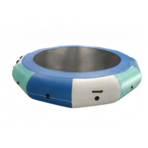 Trampoline aquatique flottant en PVC de qualité marine avec revêtement supérieur réfléchissant le soleil pour <span class=keywords><strong>lac</strong></span> - Vente en gros - Product Image 3