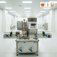 Machine de remplissage automatique à pompe à engrenages haute vitesse à tête unique avec contrôle PLC pour le remplissage précis de liquides et de pâtes chimiques et alimentaires