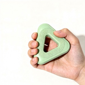 Triangle Silicone Hand Grip Gripper Hand Wrist <b>Finger</b> Strength Exercise Training Trainer Exerciser Strengthener Ring - Product Image 3
