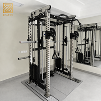 ZHAOYU Système de rack d'entraînement multifonctionnel robuste avec croisement de câbles, équipement de musculation polyvalent pour la force, fournisseur