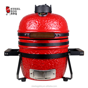 SEB Kamado Blanco Parrilla de 13 pulgadas Cúpula Kamado Barbacoas Patio <span class=keywords><strong>Barbacoa</strong></span> de carbón Parrilla Kamado <span class=keywords><strong>Barbacoa</strong></span> de carbón profesional - Product Image 1