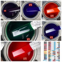 Peinture automobile 2K couleur acrylique violet rouge bordeaux, rouge bonbon, rouge vin, bordeaux métallisé