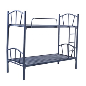 Round Tube Adult Cheap Hostel Heavy Duty <b>Single</b> Bunk Green Steel <b>Bed</b> Buy School Furniture - Product Image 6