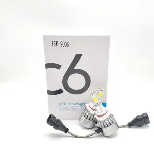 Factory Xenon Hid Headlight Led Wholesale Auto C6 9005 H7 Used Three Color The Bulb H15