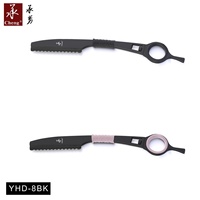 Rasoir droit professionnel YHD-8 pour barbier avec lame à tranchant durable en nylon - YONGHE CHENG