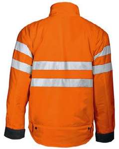 Зимняя куртка Абердин HI-VIS желтая угольная Рабочая одежда - Product Image 3
