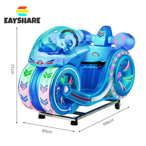 Máquina de columpio luminosa de juguete eléctrico que funciona con monedas comercial directa de fábrica china a la venta - Product Image 6